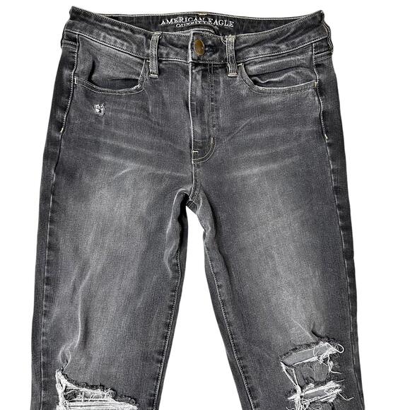 American Eagle High-Rise Jegging Crop Jeans Women’s 8 - Picture 3 of 9